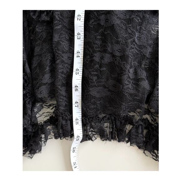 Free People Intimately Free Black lace Dress XS stretch - Picture 7 of 9